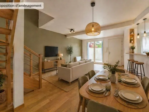 Duplex 3 pièces 68 m²