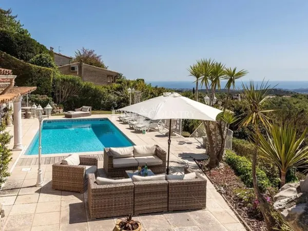 Vente villa à Vence, avec vue panoramique