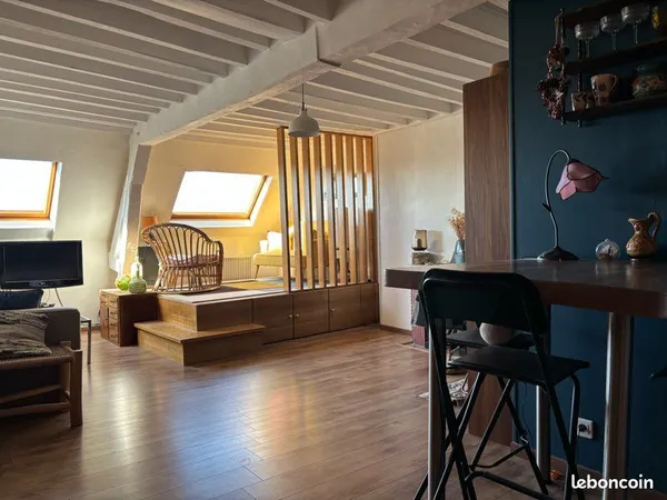 Duplex à vendre, 2 pièces, 1 chambre, 46 m2, étage 4/4