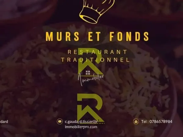 LE CAP D'AGDE - Murs et fonds restaurant
