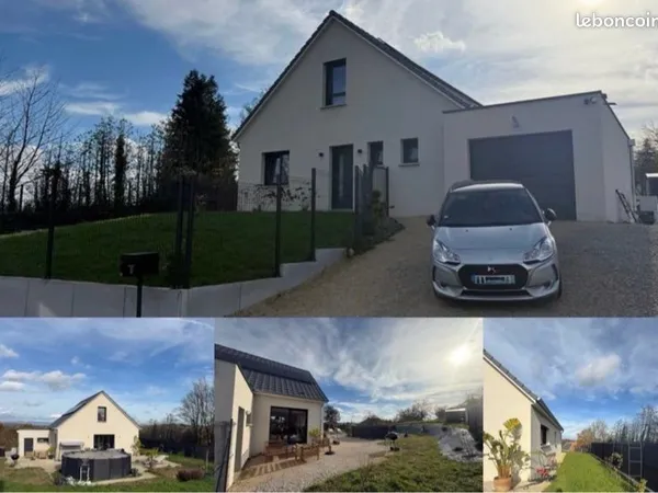 🏡 Maison individuelle neuve - 5 pièces - 101 m² - équipée panneaux solaires et contrat EDF obligatio
