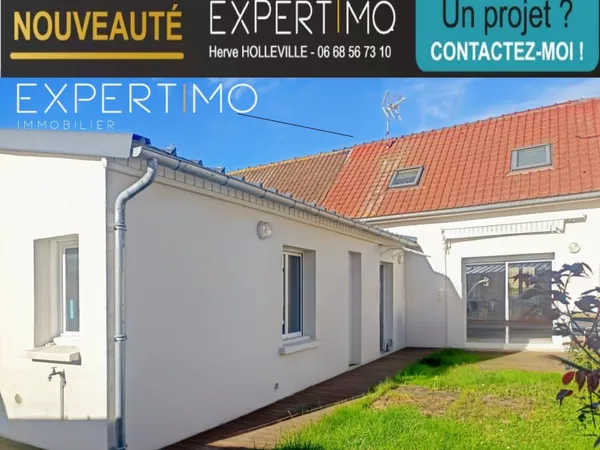 Maison en bon état Centre de Rue avec cour et terrasse ple