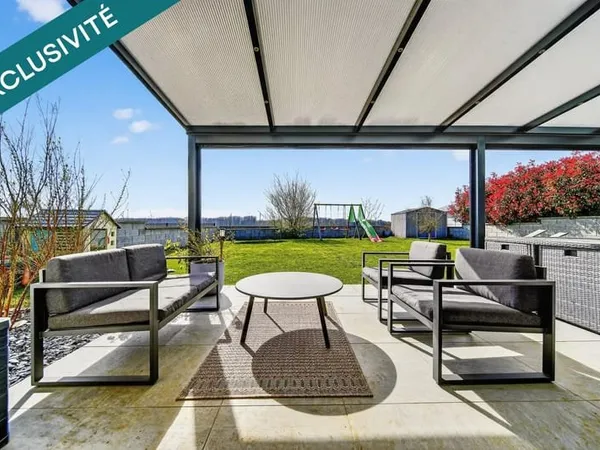 Maison plain-pied 102 m2 3 chambres terrain 513 m2