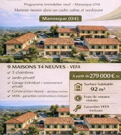 Maison 4 pièces 92 m²