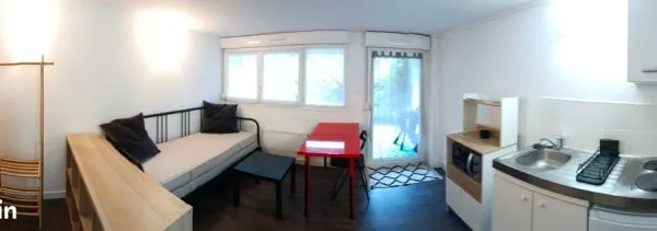 Studio meublé 19 m²