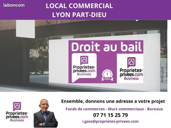 Local commercial 65 m²