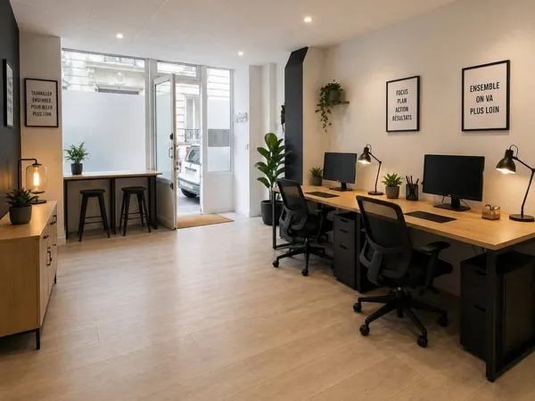Bureaux 1 pièce 37 m²
