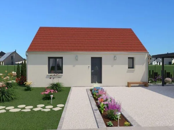 Terrain + maison 50 m²