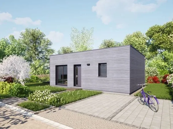 Projet de construction d'une maison bois de 50 m² avec terrain à MONTOIR-DE-BRETAGNE (44)