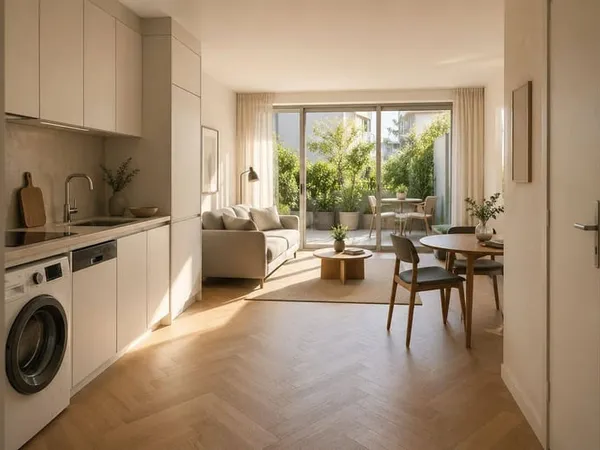 Studio 1 pièce 36 m²