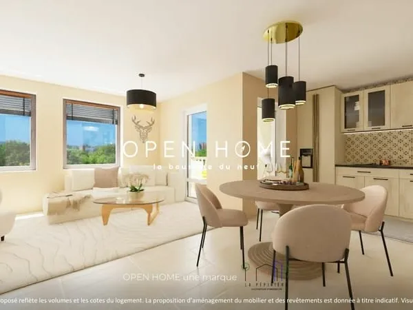 Appartement 2 pièces 49 m2 Hoenheim