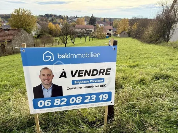 Terrain à bâtir avec vue dégagée