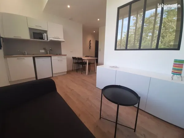Face à l'IUT, T1 meublé lumineux 26m²