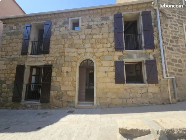 Maison village Olmeto location meublé à année