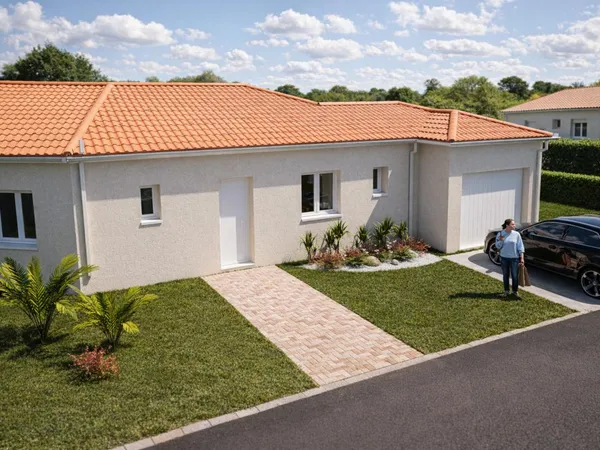 Terrain + maison 106 m²