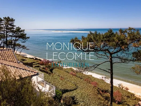 PYLA-SUR-MER - Superbe Villa contemporaine en première ligne avec accès privé à la plage