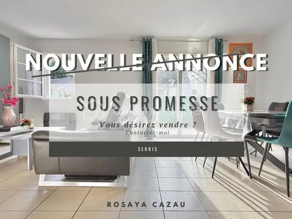 Maison 3 chambres + Garage + Jardin