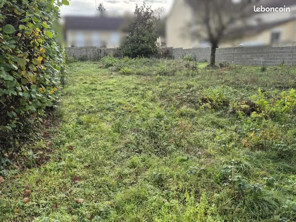 Terrain à construire