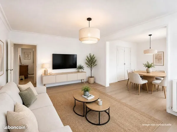 Appartement 3 pièces 87 m²