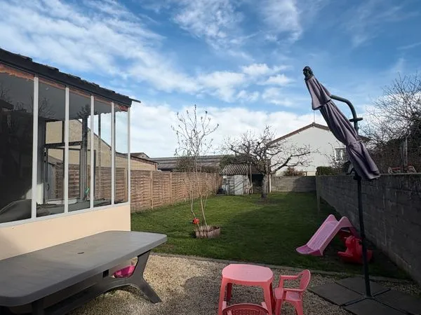 Maison F4 avec terrain clos