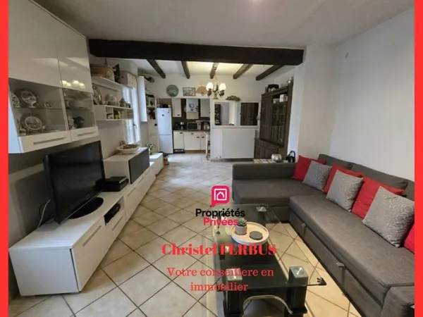 93270 SEVRAN -Secteur Perrin -Maison 3 pièces 51.48 m² -2 Chambres - Cellier - Cour extérieur