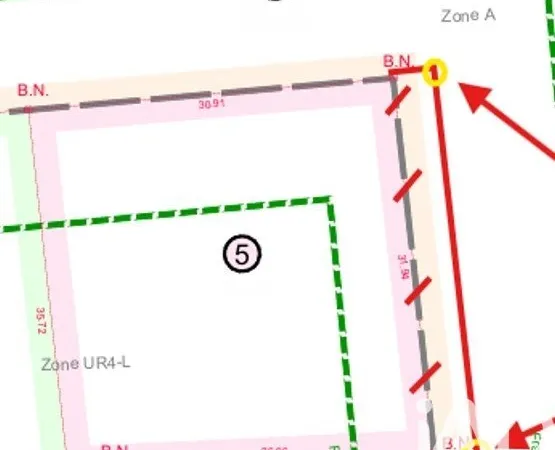 Terrain 1248 m²