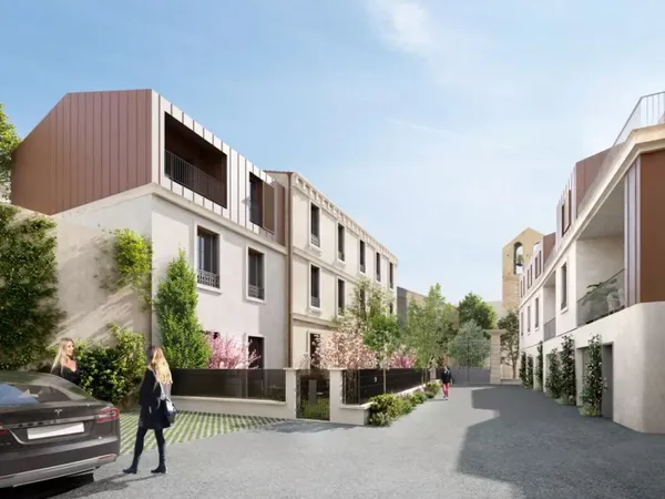 T3 NEUF CENTRE VALERGUES AVEC JARDIN