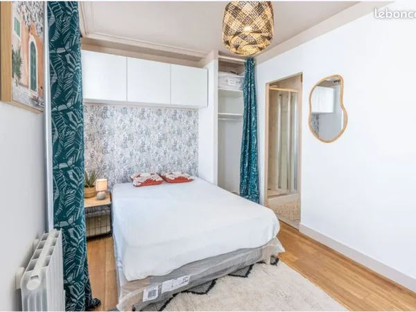 Chambre meublée en colocation - grande terrasse, à 5 min de la gare de Thionville