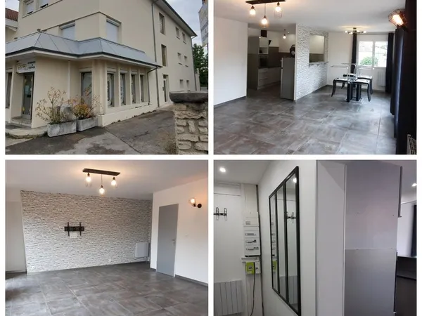 T2 Morestel 66m2 + terrasse de 24m2 au 1er
