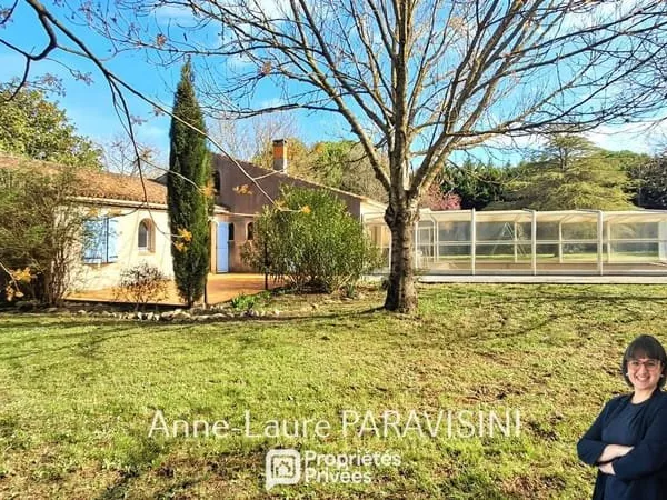 Castelnaudary : Maison de Plain-Pied et son Parc Arboré