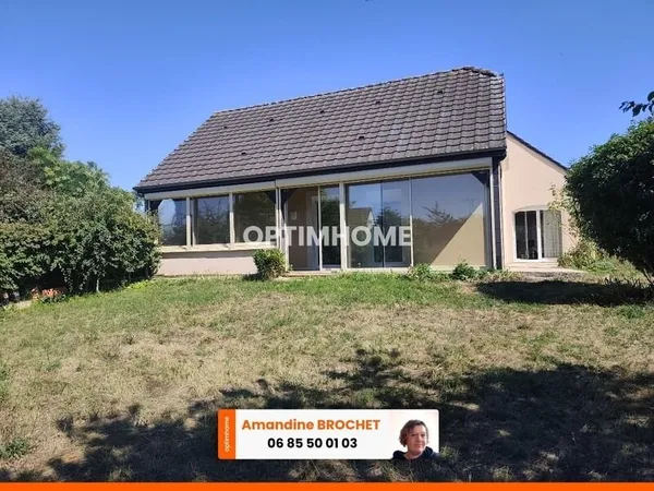 Maison plain pied de ville avec terrain située à Châteauroux