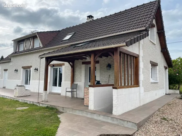 Maison 122 m² terrain 1181 m² proche St Ouen Du Tilleul