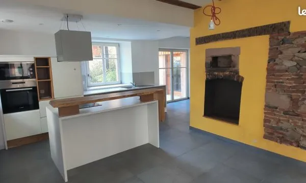 Vends appartement T3 avec petit jardin