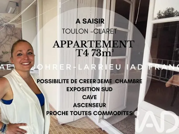 Vente Appartement 4 pièces