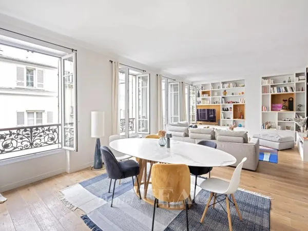 Paris XVIIe - Batignolles - Appartement familial refait par architecte
