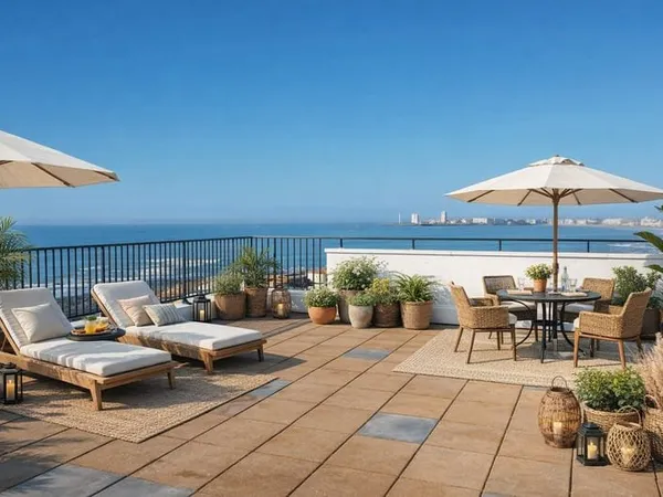 Les Sables d'Olonne, Appartement d 'exception face à l océa