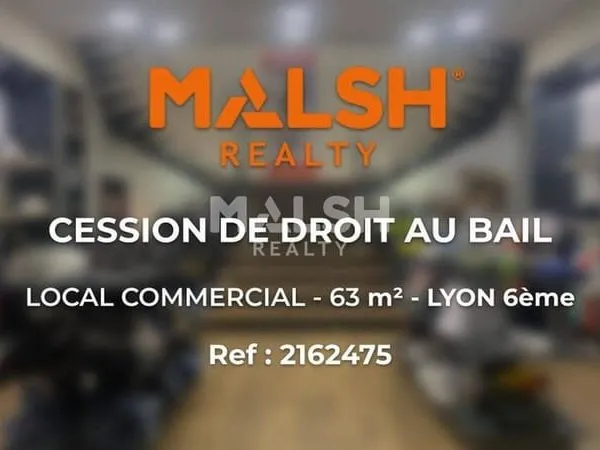 Local commercial 63 m²