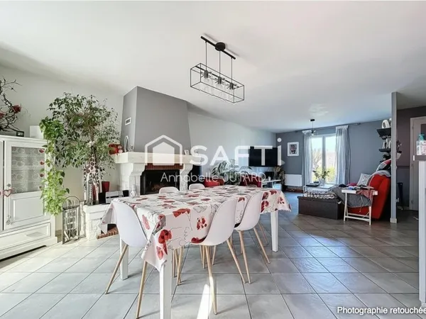 Maison 90 m² - 3 chambres - terrain 933 m² - Ballan-Miré