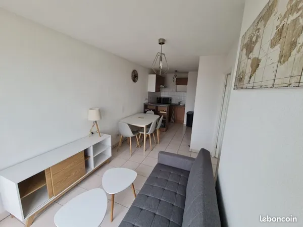 T2 meublé 43m2
