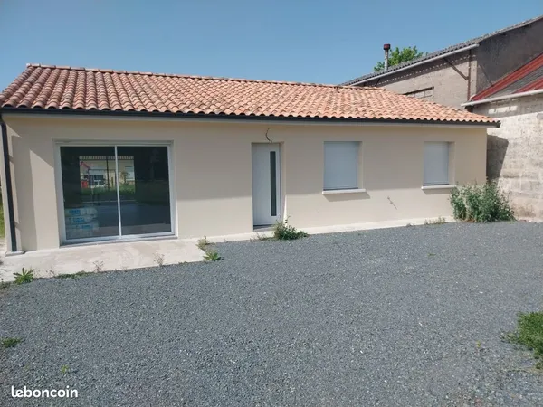 Maison neuve 5 pieces jamais habitee