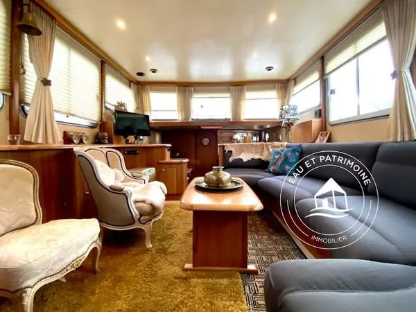 Péniche 3 pièces 45 m²