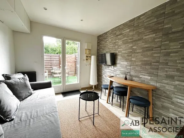 Villiers sur Morin, appartement F2 vendu loué en meublé, ave