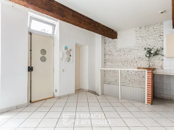 Appartement avec cave toulousaine aux Carmes