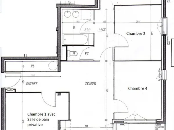 Chambre colocation Standing 🌟 Coloc St Jacques - Rennes - Bruz 🏡 Tout inclus meublée et rénovée | Pa