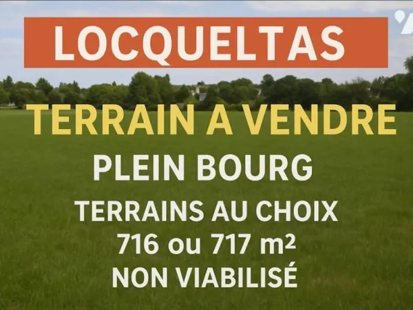 Terrain 716 m²