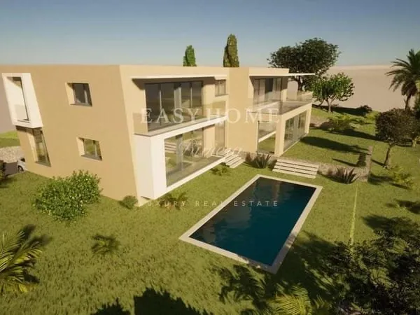 Terrain projet villa Vallauris vue mer