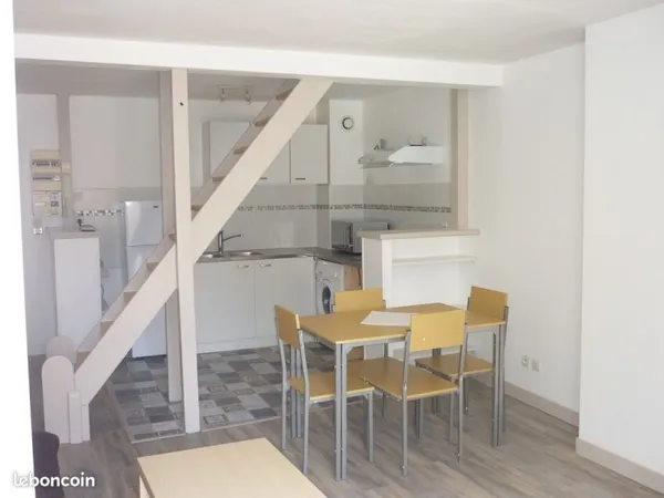 T2 Duplex Meublé - 58 m² + Terrasse