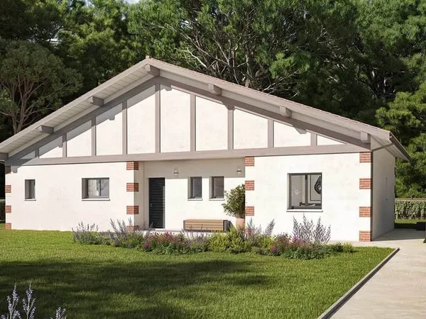 Villa landaise à Biscarrosse plage (40600)