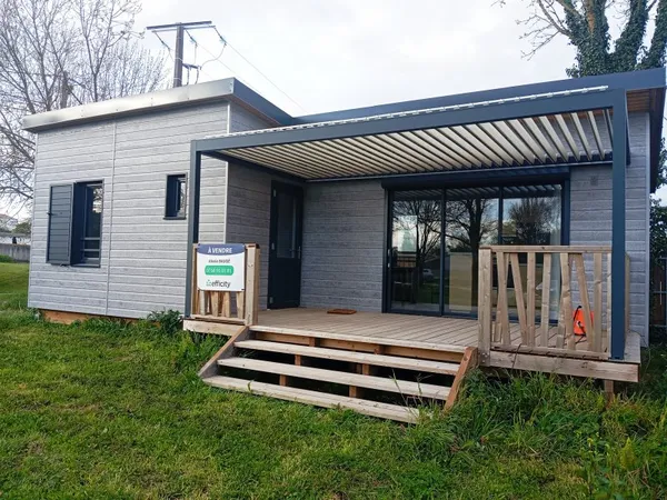 CHALET + PARCELLE + ABRI DE JARDIN