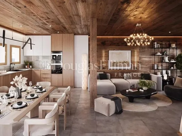 Megeve - Chalets neufs haut de gamme dans un lotissement intimiste